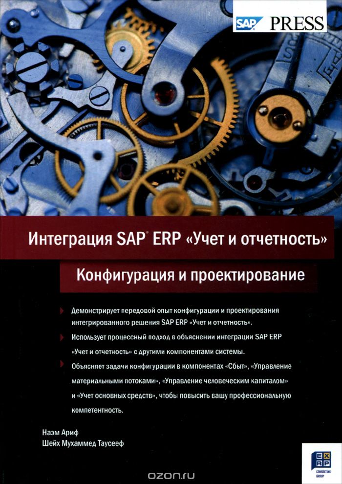 Интеграция SAP ERP "Учет и отчетность".  Конфигурация и проектирование